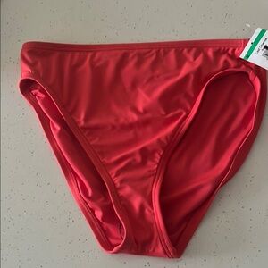Michael Kors Bold Red Bikini Bottom